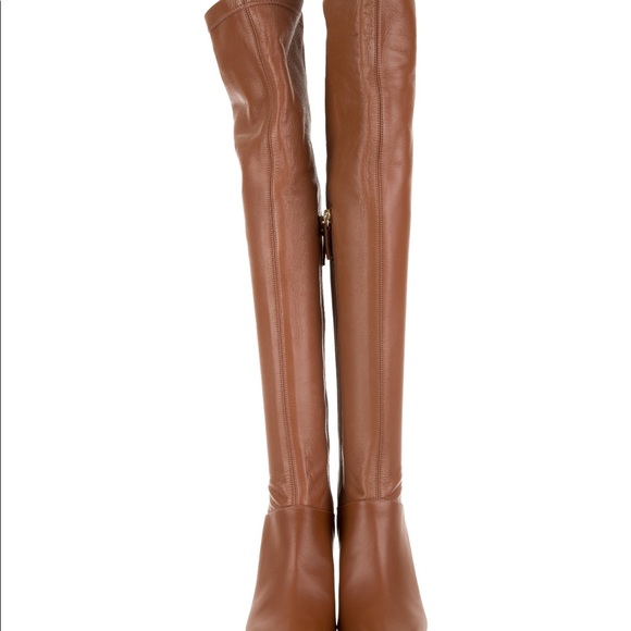 Tibi Caleb brown leather boots NWB 6 - Picture 6 of 10